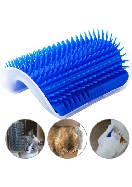Masajlı Kedi Kaşınma Aparatı Kapıya Takılan Kaşıma Aparatı Kedi Köpek Kaşıma Aparatı