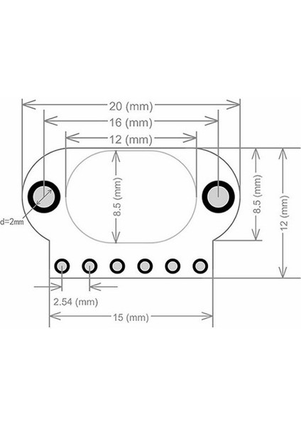 Roba TOF400C VL53L1X 4 Metre Lazer Mesafe Sensör Modülü Optik Filtre Kapak 400CM Tof Uzaklık Yakınlık