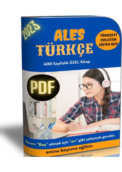 ALES Türkçe Hazırlık Kitabı (400 Sayfalık Pdf)