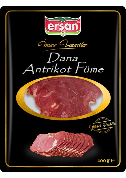 Erşan Dana Antrikot Füme 100 gr