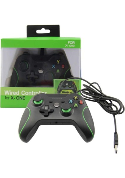 Xbox One S x Uyumlu Kablolu Joystick Controller Gamepad