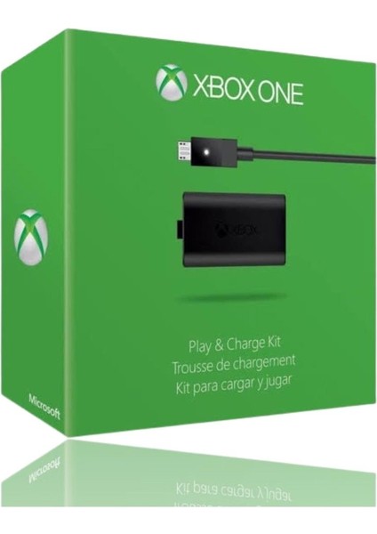 Xbox One S x Gamepad Oyun Kolu Şarj Kit Batarya + Kablo (Xbox One/one S/one x Uyumlu)
