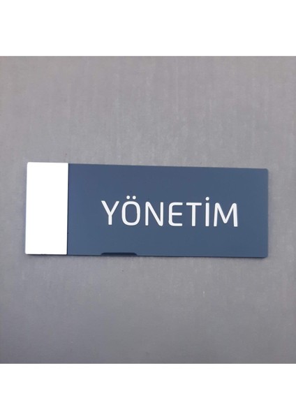 Aynalı Klasik Seri Yönetim Kapı Isimliği modelleri