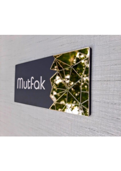 Klasik Seri Mutfak Yönlendirme Tabelası modelleri