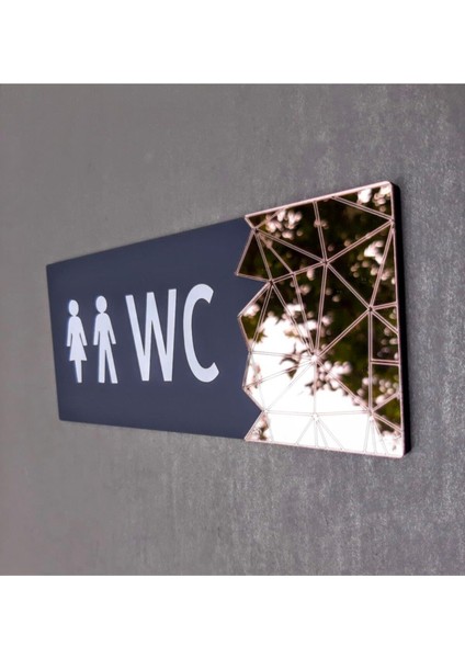 Pink Pearl Serisi Wc Yönlendirme Tabelası