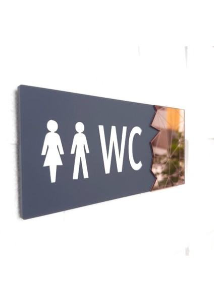 Pink Pearl Serisi Wc Yönlendirme Tabelası