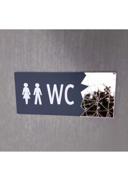 Pink Pearl Serisi Wc Yönlendirme Tabelası
