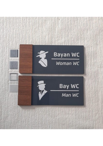 Wooden Serisi Wc Yönlendirme Seti