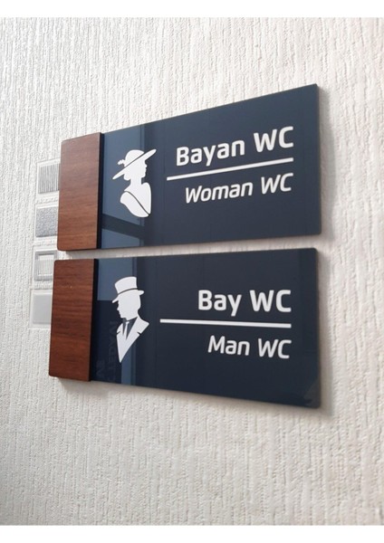 Wooden Serisi Wc Yönlendirme Seti