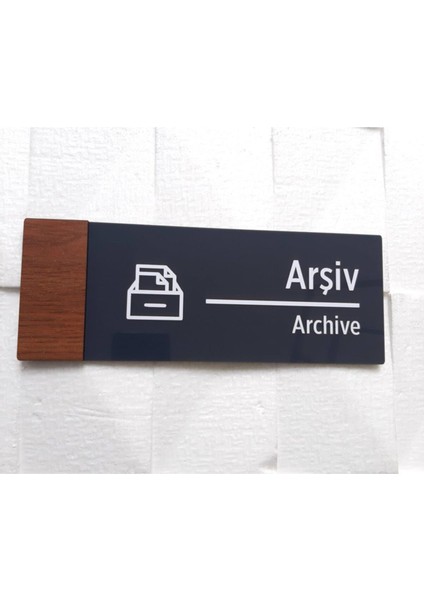 Wooden Serisi Arşiv Yönlendirme Tabelası indirimleri