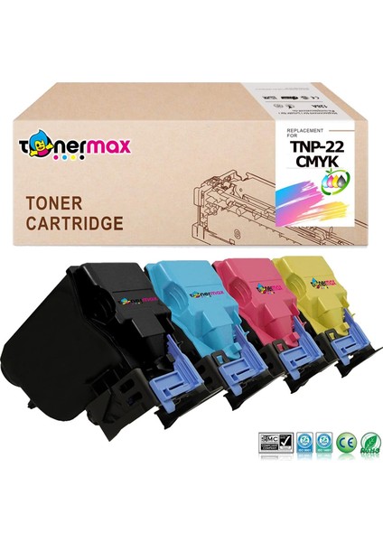 Konica Minolta Tnp-22 Muadil Toner Takım / Bizhub C35 / C35P