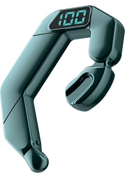 V19 Dijital Ekran Asılı Kulak Sporları Bluetooth Kulaklık (Yurt Dışından)