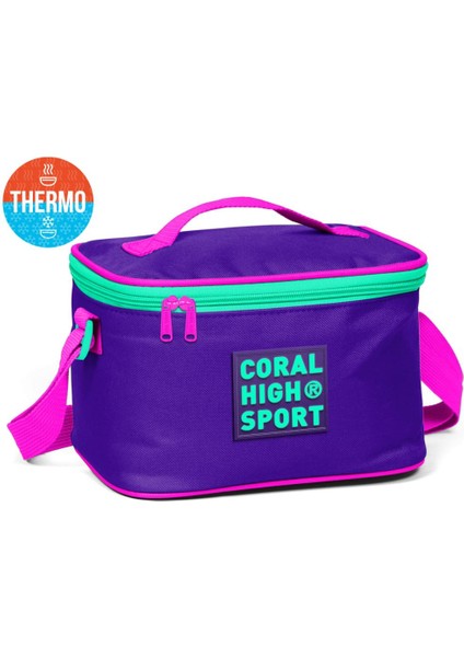 Sport Mor Pembe Thermo Beslenme Çantası 22816