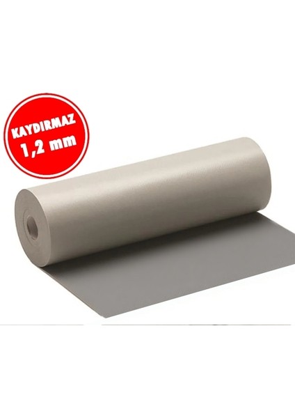 Almıtal Mobilya Aksesuarları Çekmece Içi Kaydırmaz Halı 48 cm x 5 Metre Açık Gri Kumaş Desenli