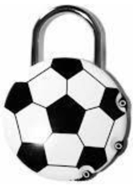 Futbol Topu Şifreli Asma Kilit