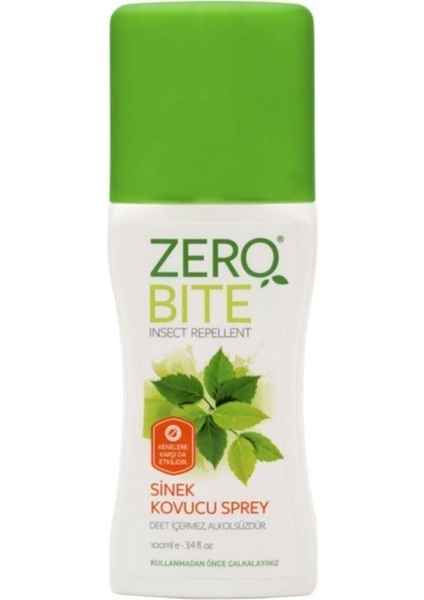 Zero Bıte Zerobite Bitki Özlü Sinek ve Kene Kovucu Sprey 100ML