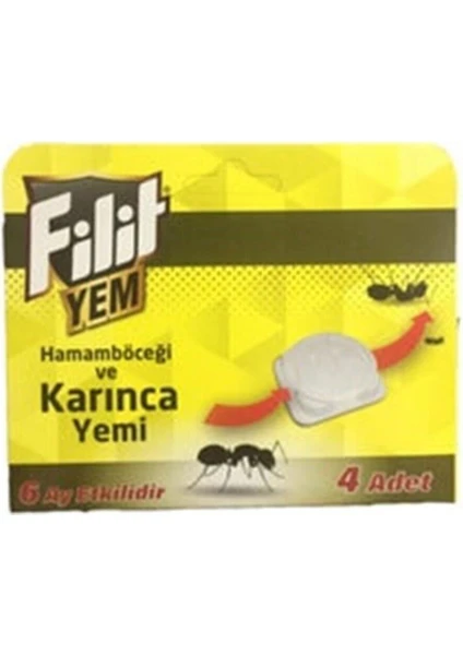 Full Filit Hamamböceği ve Karınca Yemi 4 Adet