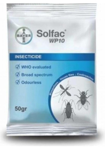 Solfac WP10 Pire Karasinek Tahta Kurusu Ilacı 50 gr SKT:10/2023