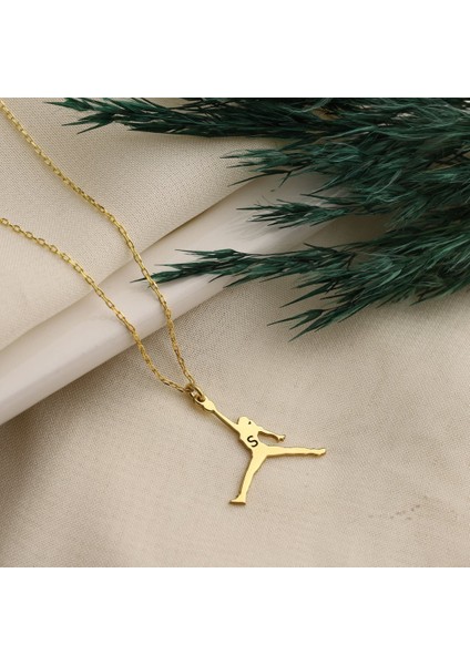 Air Jordan Kadın Sembol Kolye (Özelleştirilebilir) Kadın Gümüş Kolye