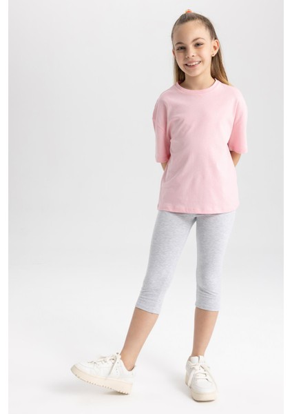 Kız Çocuk Kapri Boy Tayt J0128A623SM