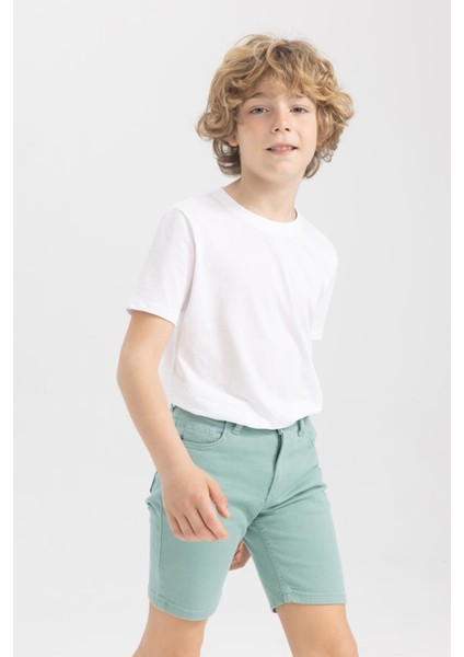 Erkek Çocuk Gabardin Şort Y1024A622SM