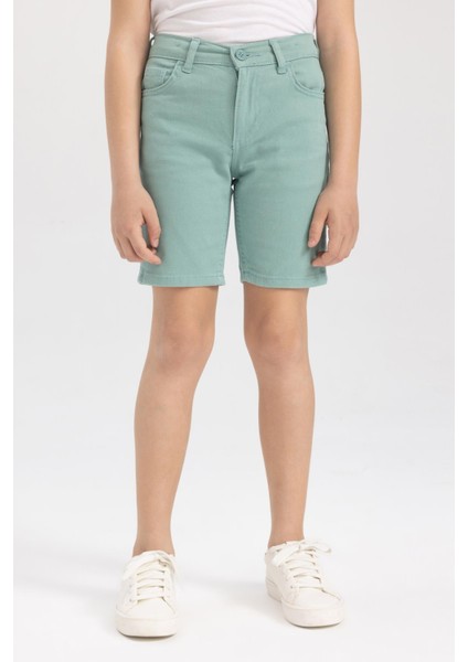 Erkek Çocuk Gabardin Şort Y1024A622SM