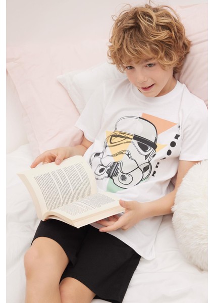 Erkek Çocuk Regular Fit Star Wars Pijama Z9341A623SM
