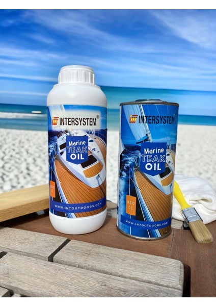Marine Teak Oil, Teknelerinizin Koruyucusu, Tik Yağı, Iroko Yağı, Ahşap, Tekne, Güverte, Deck, Mobilya Bakım 850CC modelleri