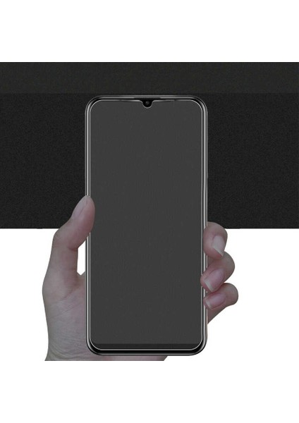 Case 4U Xiaomi Redmi Note 11E Tam Kaplayan Davin Mat Seramik Ekran Koruyucu Parmak Izi Yapmaz Kırılmaz Cam Şeffaf