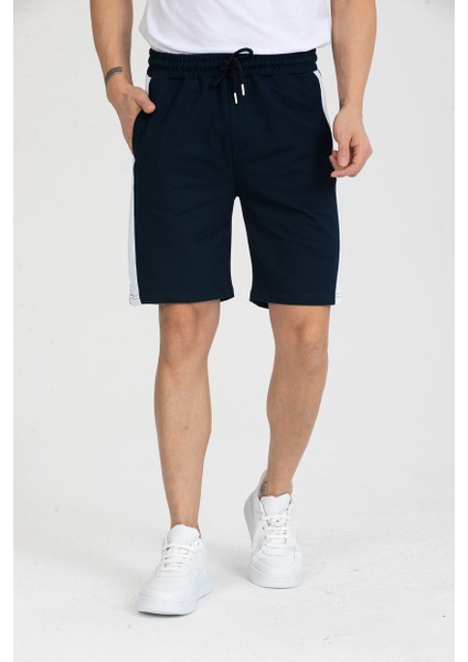 Erkek Basic Şerit Detaylı Cepli Şort fiyatları