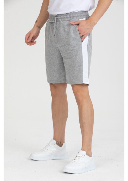 Erkek Basic Şerit Detaylı Cepli Şort modelleri