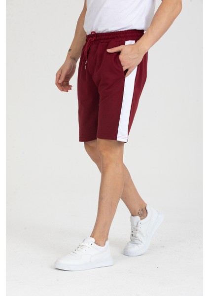 Erkek Basic Şerit Detaylı Cepli Şort fiyatları