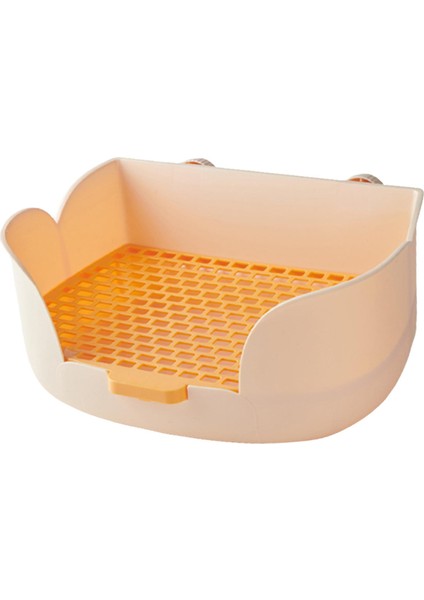 Pet Pan Hayvanları Çöp Kafes Aksesuarları Evcil Hayvan Tuvaletleri Lazımlık Eğitmeni Tavşanlar Çöp Portakal (Yurt Dışından) fırsatları