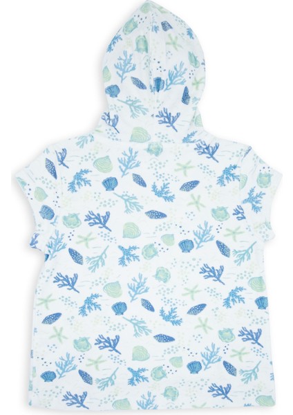 Organik Havlu Kumaş Kapüşonlu Kolsuz Kız Çocuk Tshirt fırsatları