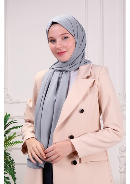 Medine Ipeği Şal Gri