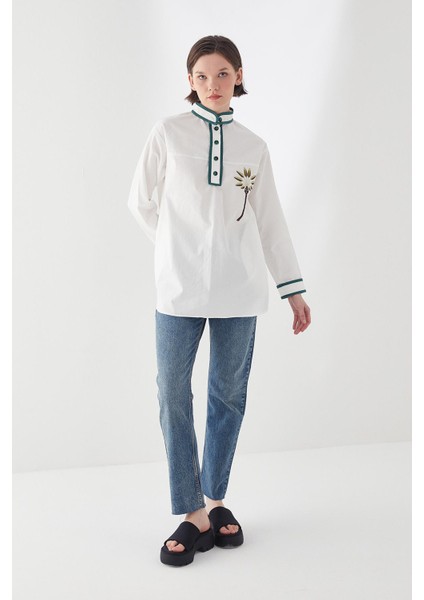 Flow Gömlek Beyaz modelleri