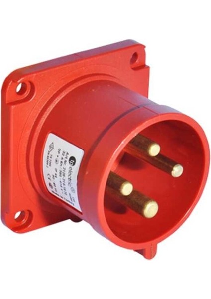 3122 319 1670 4X16A IP44 Makine Fişi (Düz) (70X70)
