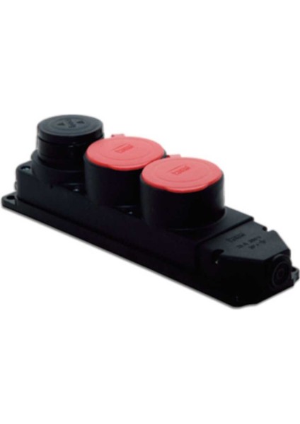 3104 316 0300 3X25A Kauçuk Üçlü Grup Priz 2 (3X25) 1 (1X16)