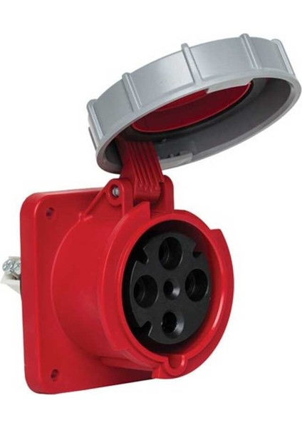 406532 4X63A IP67 Makine Prizi -Düz- 380-415 V
