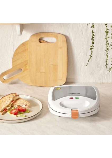 Toastbuster 1309H Çıkarılabilir Plakalı Portatif Tasarım Tost Makinesi Turuncu