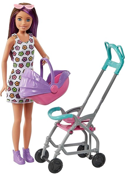 Bebek Bakıcılığı Oyun Seti Gezdirme Temalı GXT34