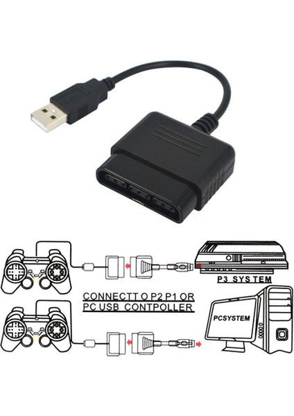 USB To Ps2 Pc Bilgisayar Oyun Kolu Çevirici Dönüştürücü modelleri