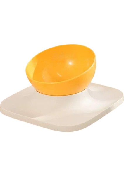 Cat Bowl Pet Bowl 15 ° Eğimli Yükseltilmiş Besleme Istasyonu Su Içme Kasesi Sarı 1 Kase (Yurt Dışından) modelleri