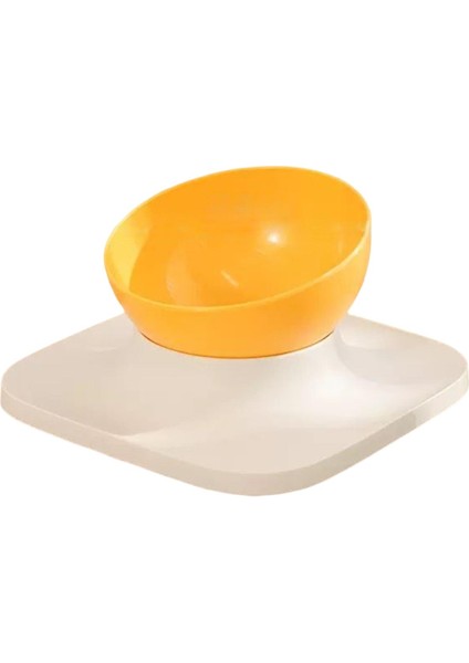 Cat Bowl Pet Bowl 15 ° Eğimli Yükseltilmiş Besleme Istasyonu Su Içme Kasesi Sarı 1 Kase (Yurt Dışından) fırsatları
