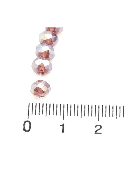 Hobi Dünya 6 mm Mürdüm Kristal Cam Boncuk modelleri