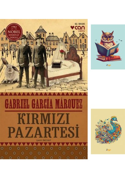 Kırmızı Pazartesi - Gabriel García Márquez + Not Defterli Seti