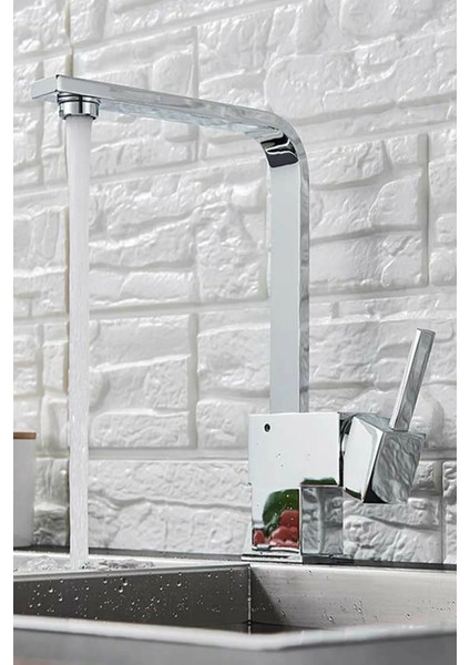 Kuğu Kare Mutfak Evye Bataryası Mix Sıcak Soğuk Su Çıkışlı fiyatları