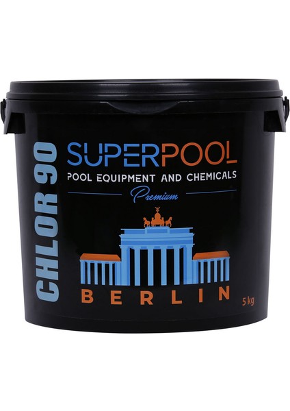 Premium Black Edition 5 kg Toz Klor Havuz Kimyasalı Berlin