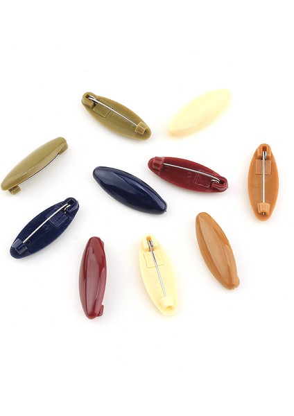 48 Adet Renkli Türban Eşarp Şal Klips Toka Iğnesi