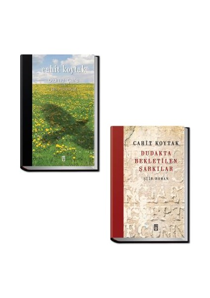 Ölüme Çare - Dudakta Bekletilen Şarkılar -Cahit Koytak - 2 Kitap Set